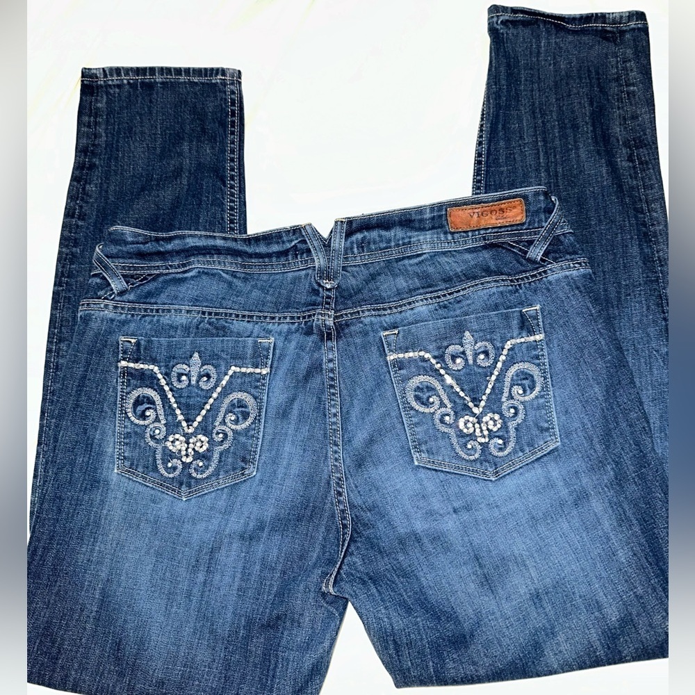 Vigoss Plus Size FIT/Skinny Denim Jeans Sz 18 - Picture 3 of 8
